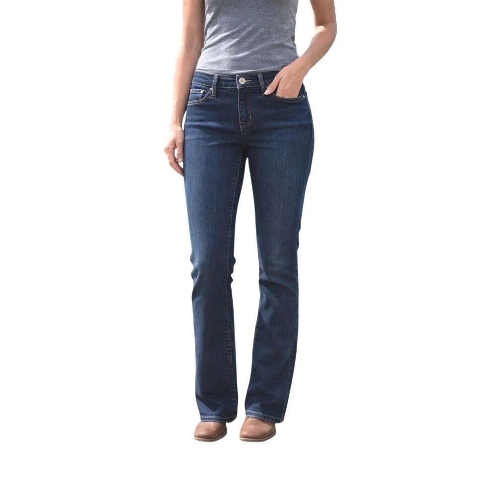 Levi's Slight Curve Classic Straight Leg Denim Jean Blue Women's Size 8 Midrise‎